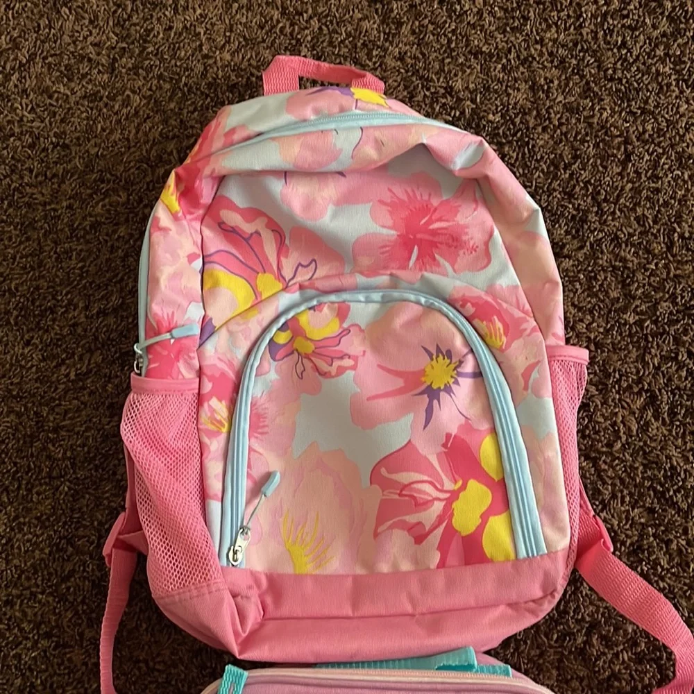 Backpack and Lunch bag